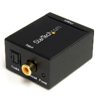 StarTech.com SPDIF Digital Coaxial or Toslink Optical to Stereo RCA Audio Converter, 32, 44.1, 48, 96 KHz, 5 V, 0.5 W, 100 - 240 V, 42 mm, 52 mm