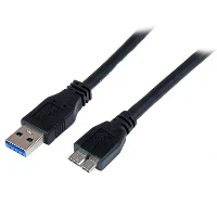 StarTech.com 1m (3ft) Certified SuperSpeed USB 3.0 A to Micro B Cable - M/M, 1 m, USB A, Micro-USB B, USB 3.2 Gen 1 (3.1 Gen 1), 5000 Mbit/s, Black