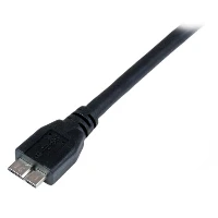 StarTech.com 1m (3ft) Certified SuperSpeed USB 3.0 A to Micro B Cable - M/M, 1 m, USB A, Micro-USB B, USB 3.2 Gen 1 (3.1 Gen 1), 5000 Mbit/s, Black