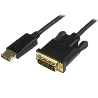 StarTech.com DisplayPort to DVI Converter Cable - 3ft - 1920x1200, 0.914 m, DisplayPort, DVI-D, Male, Male, Straight