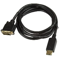 StarTech.com 6ft (1.8m) DisplayPort to DVI Cable - 1080p Video - DisplayPort to DVI Adapter Cable - DP to DVI-D Converter Single Link - DP to DVI Monitor Cable - Latching DP Connector, 1.8 m, DisplayPort, DVI-D, Male, Male, Straight