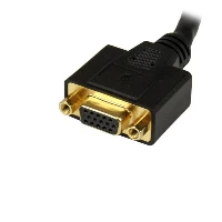 StarTech.com Wyse Compatible DVI Splitter Cable - DVI-I to DVI-D and VGA - M/F - 8 in., 0.203 m, DVI-I, DVI-D + VGA (D-Sub), Male, Female, Straight