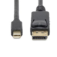 StarTech.com 6ft (2m) Mini DisplayPort to DisplayPort 1.2 Cable - 4K x 2K UHD Mini DisplayPort to DisplayPort Adapter Cable - Mini DP to DP Cable for Monitor - mDP to DP Converter Cord, 1.8 m, Mini DisplayPort, DisplayPort, Male, Male, 3840 x 2400 pixels