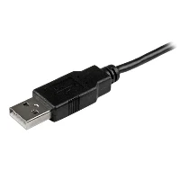 StarTech.com Short Micro-USB Cable - M/M - 15cm (6in), 0.15 m, USB A, Micro-USB B, USB 2.0, Male/Male, Black