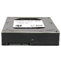 StarTech.com 2.5 to 3.5 SATA Aluminum Hard Drive Adapter Enclosure with SSD / HDD Height up to 12.5mm, 8.89 cm (3.5
