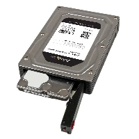 StarTech.com 2.5 to 3.5 SATA Aluminum Hard Drive Adapter Enclosure with SSD / HDD Height up to 12.5mm, 8.89 cm (3.5