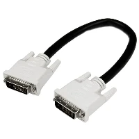 StarTech.com 1m DVI-D Dual Link Cable  M/M, 1 m, DVI-D, DVI-D, Male, Male, Black