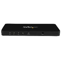 StarTech.com 4K HDMI 4-Port Video Splitter  1x4 HDMI Splitter w/ Solid Aluminum Housing  4K 30Hz, HDMI, 4x HDMI, 3840 x 2160 pixels, Black, Aluminium, 5 m