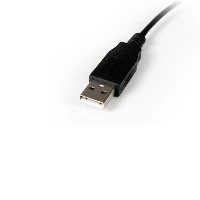StarTech.com S-Video / Composite to USB Video Capture Cable w/ TWAIN and Mac Support, Black, USB 2.0, eMPIA EM2861, Plastic, CE, FCC, NTSC, PAL, SECAM