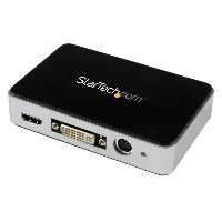 StarTech.com USB 3.0 Video Capture Device - HDMI / DVI / VGA / Component HD Video Recorder - 1080p 60fps, USB 3.2 Gen 1 (3.1 Gen 1), 1920 x 1080 pixels, Mstar MST3363CNK-170, 2242857 h, 43, 169, CE, FCC, REACH