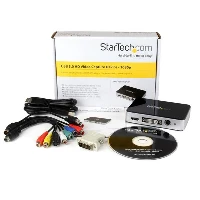 StarTech.com USB 3.0 Video Capture Device - HDMI / DVI / VGA / Component HD Video Recorder - 1080p 60fps, USB 3.2 Gen 1 (3.1 Gen 1), 1920 x 1080 pixels, Mstar MST3363CNK-170, 2242857 h, 43, 169, CE, FCC, REACH