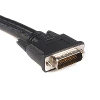 StarTech.com 8in LFH 59 Male to Female DVI I VGA DMS 59 Cable, DMS, DVI-I + VGA (D-Sub), Male, Female, 100 g, 17 mm