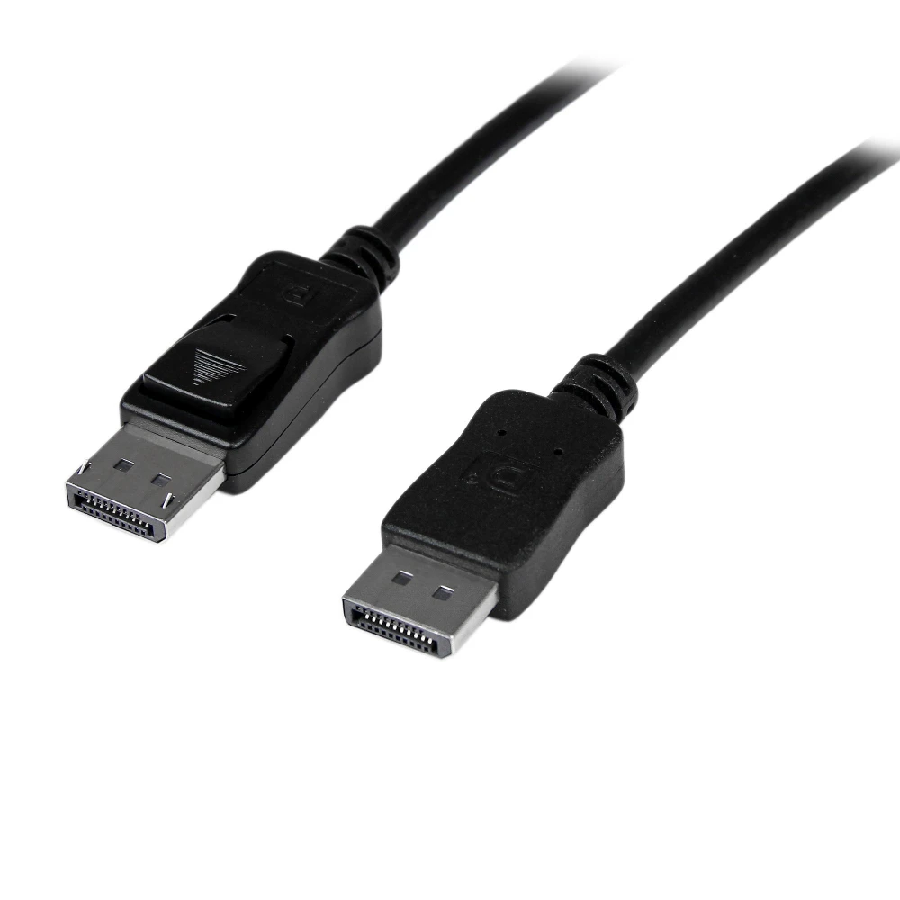 StarTech.com 32ft (10m) Active DisplayPort Cable - 4K Ultra HD DisplayPort Cable - Long DP to DP Cable for Projector/Monitor - DP Video/Display Cord - Latching DP Connectors, 10 m, DisplayPort, DisplayPort, Male, Male, 2560 x 1600 pixels