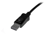 StarTech.com 32ft (10m) Active DisplayPort Cable - 4K Ultra HD DisplayPort Cable - Long DP to DP Cable for Projector/Monitor - DP Video/Display Cord - Latching DP Connectors, 10 m, DisplayPort, DisplayPort, Male, Male, 2560 x 1600 pixels