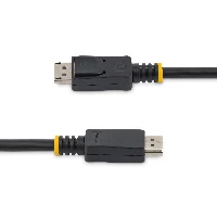 StarTech.com 5m (15ft) DisplayPort 1.2 Cable - 4K x 2K Ultra HD VESA Certified DisplayPort Cable - DP to DP Cable for Monitor - DP Video/Display Cord - Latching DP Connectors, 5 m, DisplayPort, DisplayPort, Male, Male, 3840 x 2400 pixels