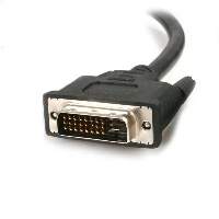StarTech.com 6 ft DVI-I Male to DVI-D Male and HD15 VGA Male Video Splitter Cable, 1.8 m, DVI-I, DVI-D + VGA (D-Sub), Male, Male, Nickel