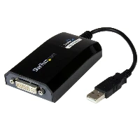 StarTech.com USB to DVI Adapter - 1920x1200, 2.0, USB Type-A, DVI output, 1920 x 1200 pixels