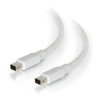 C2G 3m Mini DisplayPort Cable 4K UHD M/M - White, 3 m, Mini DisplayPort, Mini DisplayPort, Male, Male, White