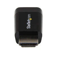 StarTech.com Compact HDMI to VGA Adapter Converter - Ideal for Chromebooks Ultrabooks & Laptops  1920x1200/1080p, Black