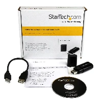 StarTech.com USB Stereo Audio Adapter External Sound Card, USB