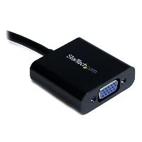 StarTech.com Micro HDMI to VGA Adapter Converter for Smartphones / Ultrabook / Tablet - 1920x1080, 1920 x 1200 pixels, 60 Hz, Black, Active video converter, CE, FCC, REACH, 0 - 60 C