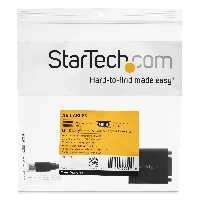 StarTech.com Mini DisplayPort to DVI Adapter - Mini DP to DVI-D Converter - 1080p Video - VESA Certified - mDP or Thunderbolt 1/2 Mac/PC to DVI Monitor - mDP 1.2 to DVI Single-Link Dongle, 0.13 m, Mini DisplayPort, DVI-I, Male, Female, Straight