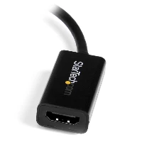 StarTech.com Mini DisplayPort to HDMI Adapter - Active mDP to HDMI Video Converter - 4K 30Hz - Mini DP or Thunderbolt 1/2 Mac/PC to HDMI Monitor/TV/Display - mDP 1.2 to HDMI Adapter Dongle, 0.15 m, 3840 x 2160 pixels, 720p, 1080p, 2160p, 30 Hz, Black, Active video converter