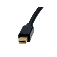 StarTech.com Mini DisplayPort to HDMI Adapter - mDP to HDMI Video Converter - 1080p - Mini DP or Thunderbolt 1/2 Mac/PC to HDMI Monitor/Display/TV - Passive mDP 1.2 to HDMI Adapter Dongle - Upgraded Version is MDP2HDEC, 0.13 m, Mini DisplayPort, HDMI Type A (Standard), Male, Female, Straight