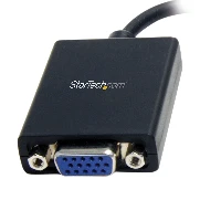 StarTech.com Mini DisplayPort to VGA Adapter - Active Mini DP to VGA Converter - 1080p Video - VESA Certified - mDP or Thunderbolt 1/2 Mac/PC to VGA Monitor/Display - mDP 1.2 to VGA Dongle, 0.13 m, Mini DisplayPort, VGA (D-Sub), Male, Female, Straight