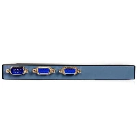 StarTech.com 2 Port High-Resolution 350 MHz VGA Video Splitter / Distribution Amplifier, VGA, 2x VGA, 2048 x 1536 pixels, Black, 350 MHz, 65 m