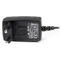 StarTech.com Spare 5V DC EU Power Adapter for SV231USB & SV431USB, KVM switch, Indoor, 100-240 V, 5 V, 2 A, Black