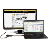 StarTech.com Travel A/V Adapter 3-in-1 Mini DisplayPort to VGA DVI or HDMI Converter, 0.15 m, Mini DisplayPort, DVI-D + VGA (D-Sub) + HDMI, Male, Female, Straight