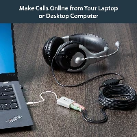 StarTech.com White headset adapter for headsets with separate headphone / microphone plugs - 3.5mm 4 position to 2x 3 position 3.5mm M/F, White, 3.5mm, 2 x 3.5mm, Male, Female, Polyvinyl chloride (PVC)