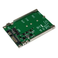 StarTech.com M.2 SATA SSD to 2.5in SATA Adapter - M.2 NGFF to SATA Converter - 7mm - Open-Frame Bracket - M2 Hard Drive Adapter, SATA, M.2, Green, CE, FCC, 6 Gbit/s, -40 - 85 C