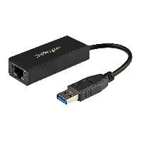 StarTech.com USB 3.0 to Gigabit Ethernet NIC Network Adapter, Wired, USB, Ethernet, 5000 Mbit/s