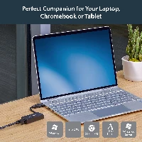 StarTech.com USB 3.0 to Gigabit Ethernet NIC Network Adapter, Wired, USB, Ethernet, 5000 Mbit/s