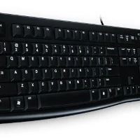 Logitech Keyboard K120 for Business, Full-size (100%), Wired, USB, AERTY, Black