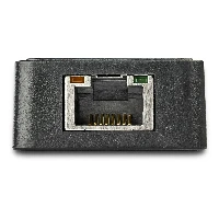 StarTech.com USB 3.0 to Gigabit Ethernet Adapter NIC w/ USB Port - Black, Wired, USB, Ethernet, 5000 Mbit/s, Black