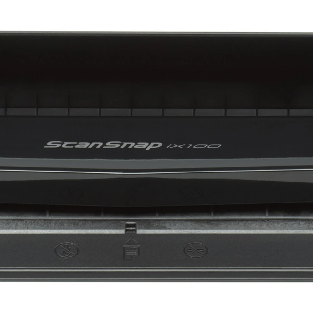 Fujitsu ScanSnap iX100, 216 x 360 mm, 600 x 600 DPI, 5 sec/page, Grayscale, Monochrome, CDF + Sheet-fed scanner, Black