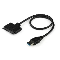 StarTech.com SATA to USB Cable with UASP, Black, CE, FCC, ASMedia - ASM1153E, 0 - 60 C, -10 - 70 C, 49 mm