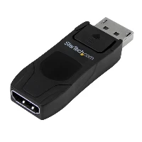 StarTech.com DisplayPort to HDMI Adapter - 4K 30Hz Compact DP 1.2 to HDMI 1.4 Video Converter - DP++ to HDMI Monitor/TV - Passive DP to HDMI Cable Adapter - Latching DP Connector, DisplayPort, HDMI, Black