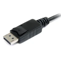 StarTech.com 6in (15cm) DisplayPort to Mini DisplayPort Cable - 4K x 2K UHD Video - DisplayPort Male to Mini DisplayPort Female Adapter Cable - DP Computer to mDP 1.2 Monitor Extension Cable, 0.152 m, Mini DisplayPort, DisplayPort, Male, Female, 3840 x 2400 pixels