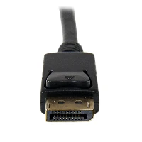 StarTech.com 6ft (1.8m) DisplayPort to VGA Cable - Active DisplayPort to VGA Adapter Cable - 1080p Video - DP to VGA Monitor Cable - DP 1.2 to VGA Converter - Latching DP Connector, 1.8 m, Displayport, VGA (D-Sub), Male, Male, Straight