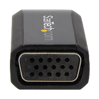 StarTech.com HDMI to VGA Converter with Audio - Compact - 1920x1200, Active video converter, Black, CE, FCC, REACH, 1900 x 1200, 1920 x 1200, 800 x 600,1024 x 768,1280 x 1024,1280 x 720,1280 x 768,1280 x 800,1280 x 960,1400 x 1050,1600 x..., 1080p, 720p