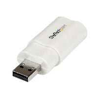 StarTech.com USB to Stereo Audio Adapter Converter, USB