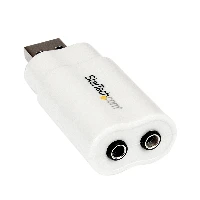 StarTech.com USB to Stereo Audio Adapter Converter, USB