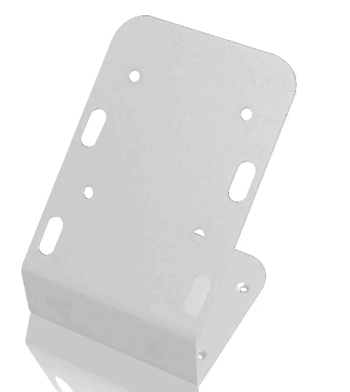 Compulocks VESA Fixed 45 Degree Counter Stand or Wall Mount - Supporto - per tablet - Alluminio - bianco - installabile a parete, parte superiore banco