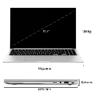 GALAXY BOOK3 15.6 I7 16GB 512GB W11P 24 MESI