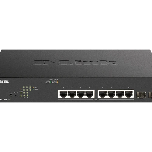 10-PORT POE+ GIGABIT SMART MANAGED SWITCH