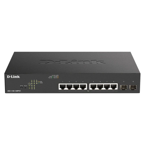 10-PORT POE+ GIGABIT SMART MANAGED SWITCH